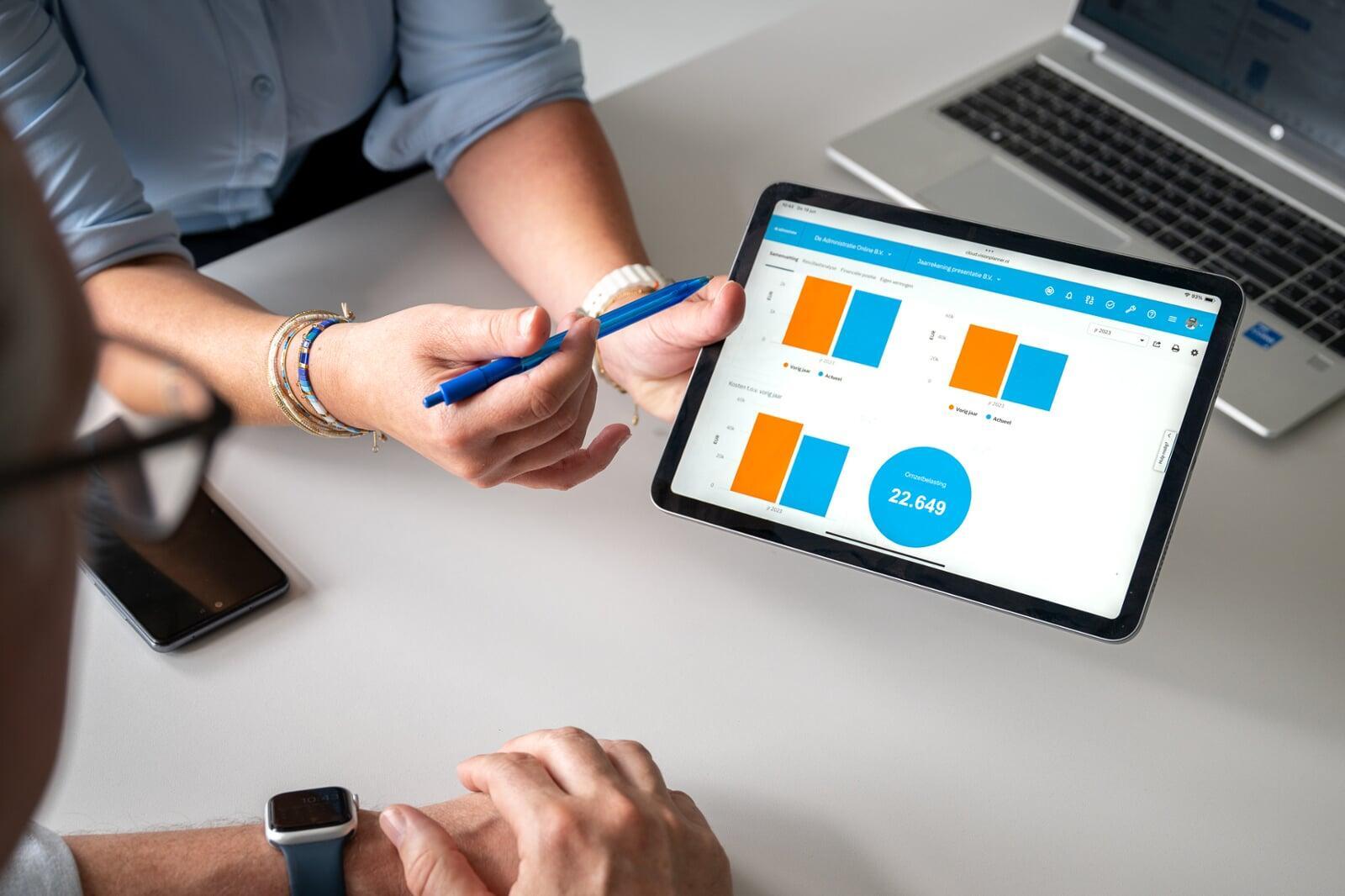 De Administratie overzichtelijke rapportages